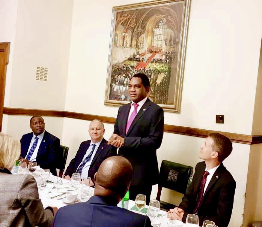 Zambia’s Chief Investment Officer, Hichilema Courts Dollar Bond Holders in London 3